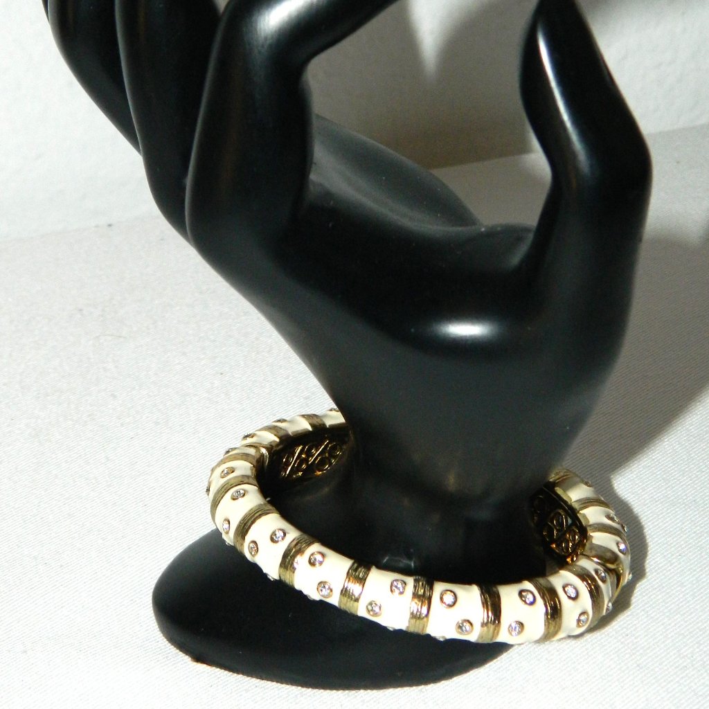 Enamel Hinge Bracelet